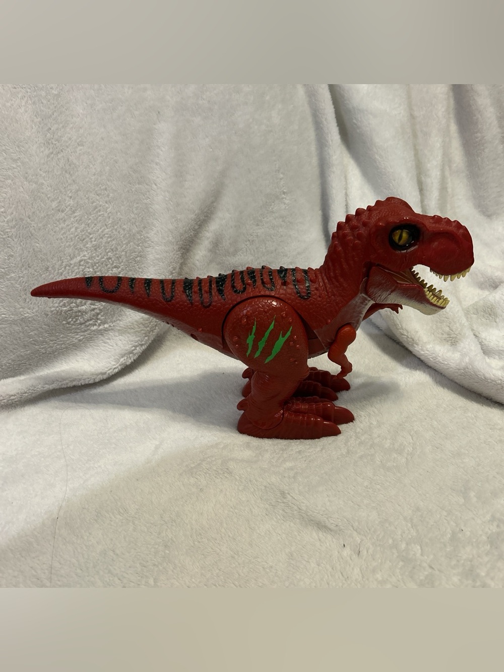 Red Interactive Reptile Toy Dinosaur